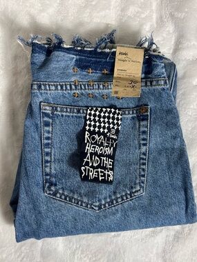 Ksubi Straight N Narrow Ripped City Jeans